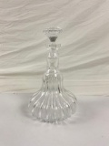 Beautiful 10? vintage GLOBAL VIEWS, Hand Blown Decanter with lid, Made in Portugal