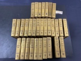 Collection of 31 Vintage Golden Harlequin Library Volumes 12-18, 24-37, and 39-47