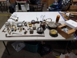 Lot of Miscellaneous metal items / decor