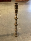Vintage Brass Base Candlestick Holder