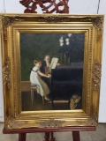 Oil on canvas Reproduction of 