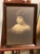 Antique Framed Photograph of young girl