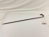 36in long vintage possibly antique walking cane,