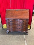 Vintage Secretary desk with drop front and drawers.