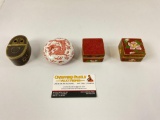 Small Collection of Vintage Chinese containers, 4ct