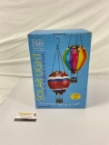 Regal Art & Gifts, Hot Air Balloon Solar Lantern, Rainbow