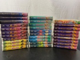 30 DISNEY THE CLASSICS black diamond VHS tapes in original Clamshell cases