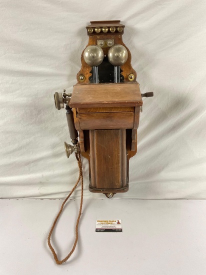 Antique Russian Made LM Zerekson & Co Telephone,