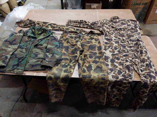 Lot of Camouflage Outdoor Gear