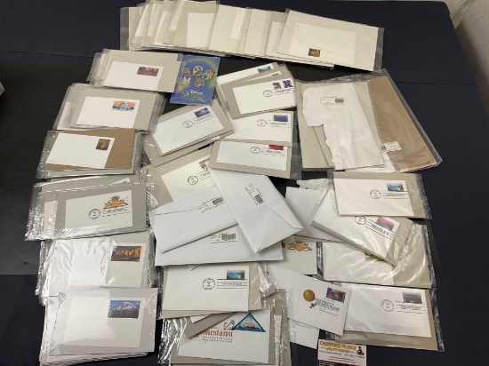 Large Collection of Loose First Day Cover Envelopes, roughly 100 packages.