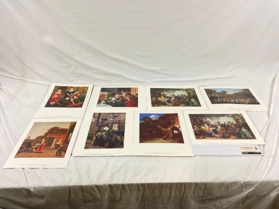 Small lot of The National Gallery of Art Posters, 8ct