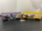 Yellow and Purple Pair of US TRAINS 1995 Cincinnati 11th National Garden Railway Convention G-Scale