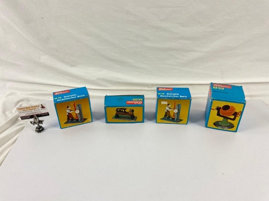 Collection of Wilesco Model Figures all in original boxes, 4ct