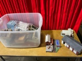 Lot of miscellaneous Model houses and property with lights.