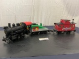 7UP & RC Cola Branded Aristo Craft Trains, Engine 21293, Tender 21993, and Caboose 42297