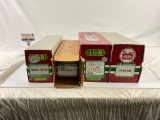Collection of empty LGB model train boxes, see description, 4ct