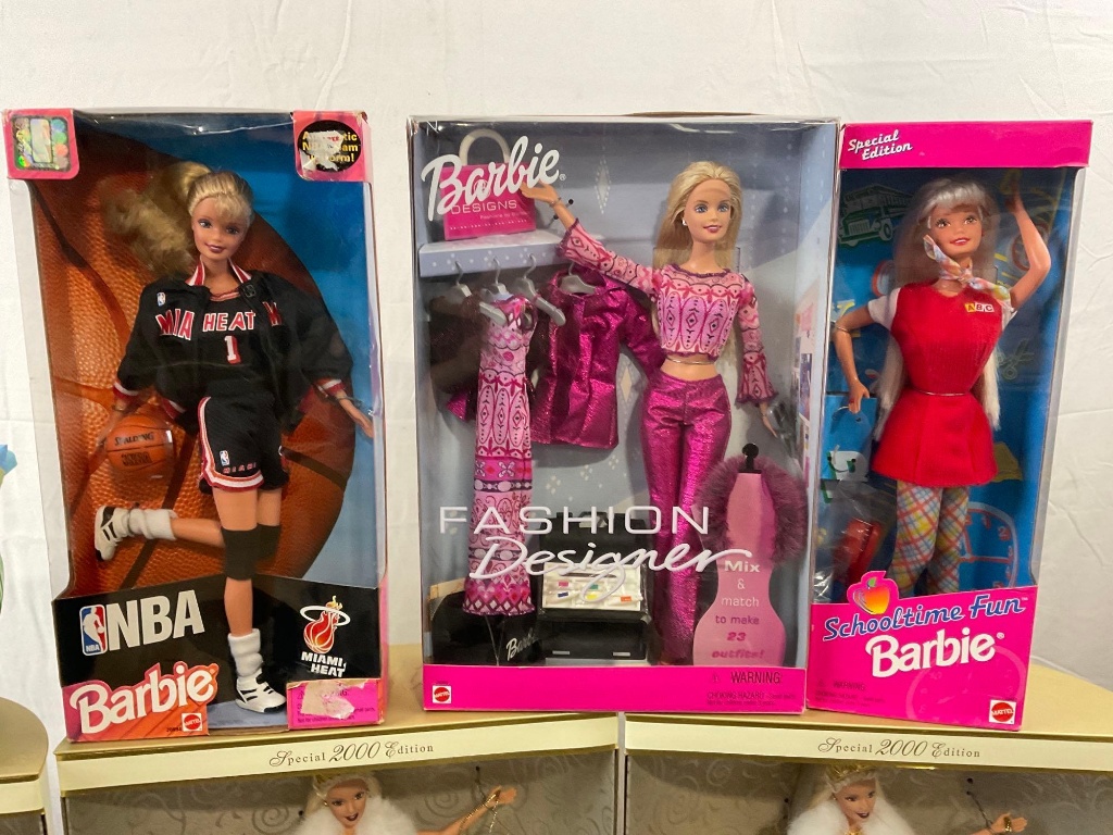 7 BARBIE Dolls, Various Years, 3x Special Edition Celebration 2000, Miami  Heat, Surf City Ken | Art, Antiques & Collectibles Toys Dolls | Online  Auctions | Proxibid