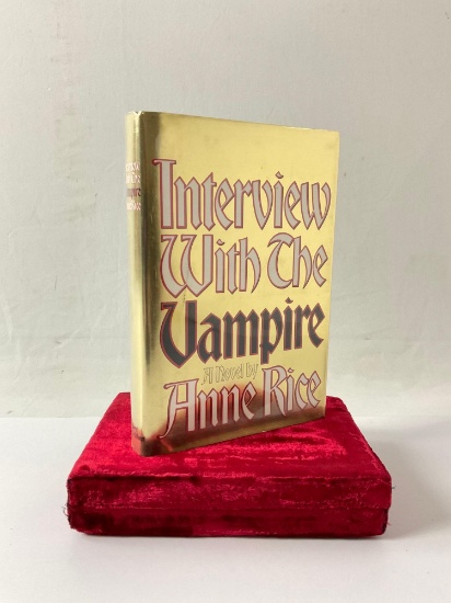 Anne Rice Interview With A Vampire Signed and Numbered 25th anniversary hardcover book