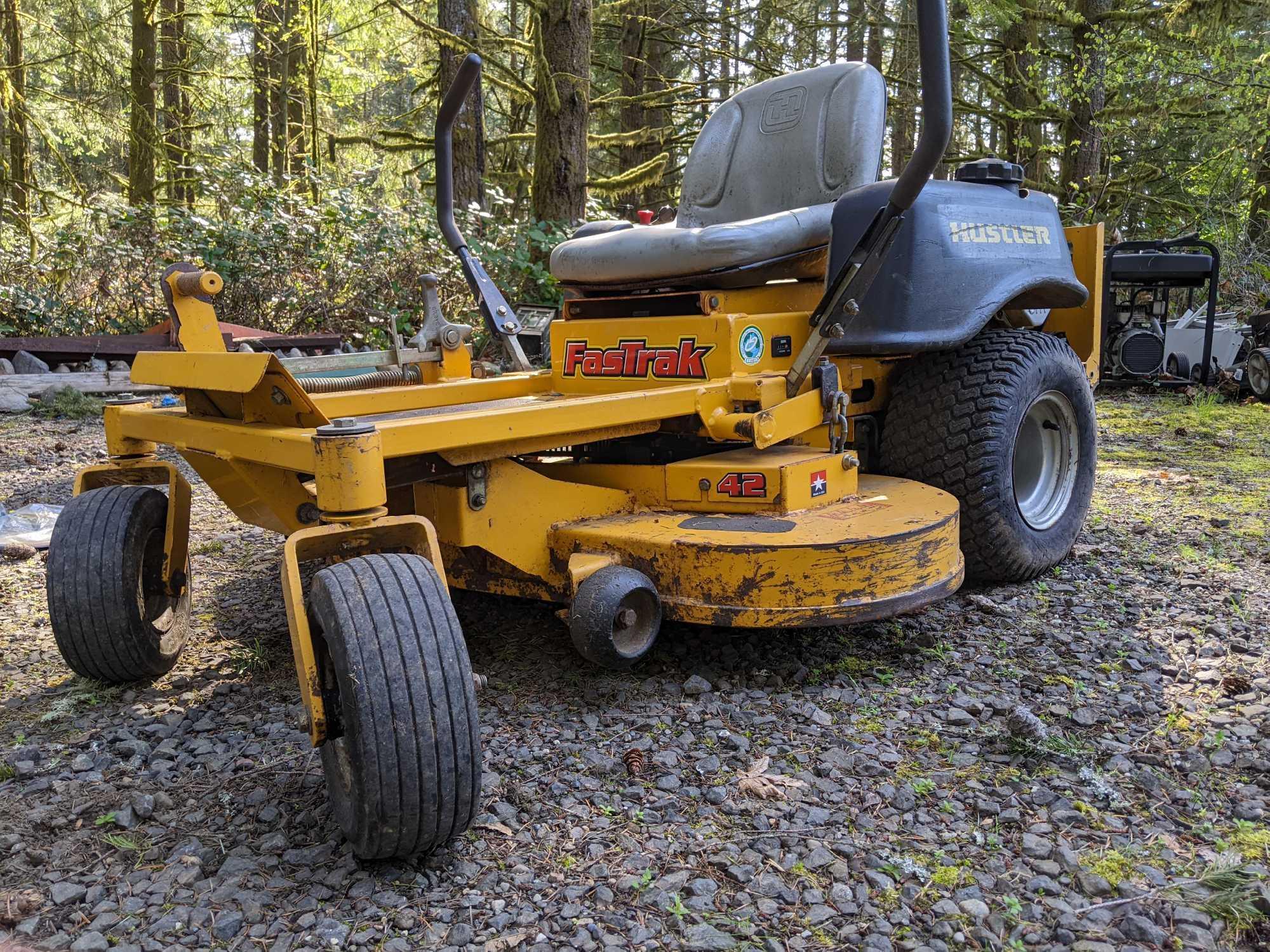 FasTrak Hustler Z Yard Machine Model 927350 Proxibid