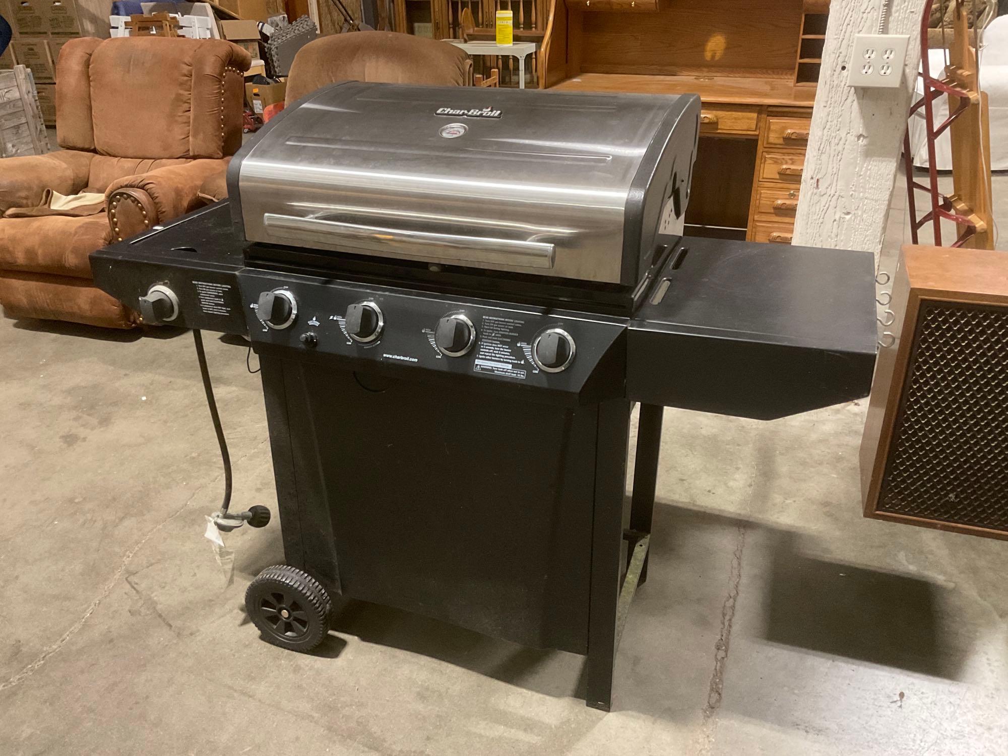 Char Broil 48 000 BTU outdoor gas grill model Proxibid