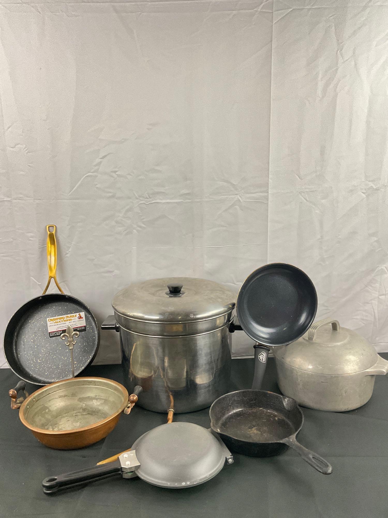 Vintage Magnalite Pots and Pans Cookware Wagner Ware, Highly