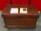 Stunning Early Victorian Antique Style Mahogany Shipwrights Chest