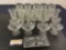 22 Pieces of Crystal, Mostly Antique Fostoria Goblets