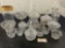 17 Pieces of Cut Glass/Crystal, Bowls, Lidded Compotes, Vases
