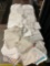 Variety of Vintage/Antique Linens - Woven, colored, patterned, lace and more