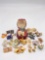 20 pair collection of antique & vintage cufflinks incl. Alaskan bone, Japanese handmade links +