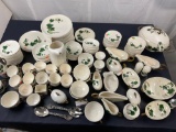 Massive China Set, Poppytrail by Metlox California Ivy Pattern, Plates/Saucers, Cups & more, 174 pcs