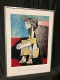 Framed print of Picasso's 