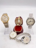 Antique & vintage watches incl. Manson, Timex 4047-3169, 2x Hamilton's & a Watershedder