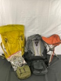 Deuter Trail 30 hiking backpack, Swiss gear backpack and crossbody, stool & more