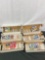 6 boxes of MLB 80's & 90's baseball cards from a Topps, Upper Deck etc - approx 3600 cards