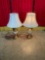Pair of vintage Stiffel table lamps w/3 levels of brightness