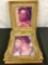 2x pair of Kulicke collection reproduction antique frames with Sistine Chapel prints