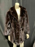Luxurious Brown Mink Fur Coat from Forrester Furs in Seattle, WA circa 1950's for approx $12,999.00