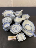 50+ Pieces Chinese Rice Bowls, and Serving Ware