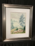 Vintage framed Giclee print of 