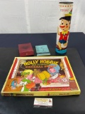 Holly Hobbie Old Fashioned General Store, Large Puzzle, Hollywood Special Gin Rummy Set