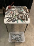Lot of Misc. Tools - Vintage Hand Tools, scales, and dozens of wrenches