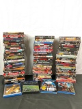 Approx 90 Vintage & Modern DVD's incl. 4 Blu-Ray - Iron Man 2, MIB3, Wanted & Planet Earth