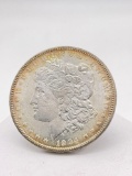 Antique silver 1904-O better date UNC. Morgan dollar coin