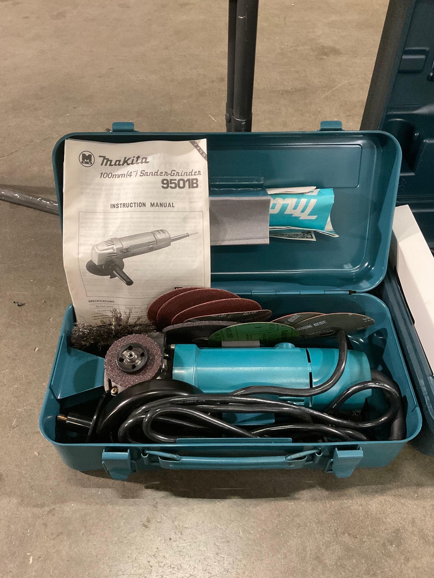 Grinder N9514b Makita Disc Grinder Model 9501b Makita 4