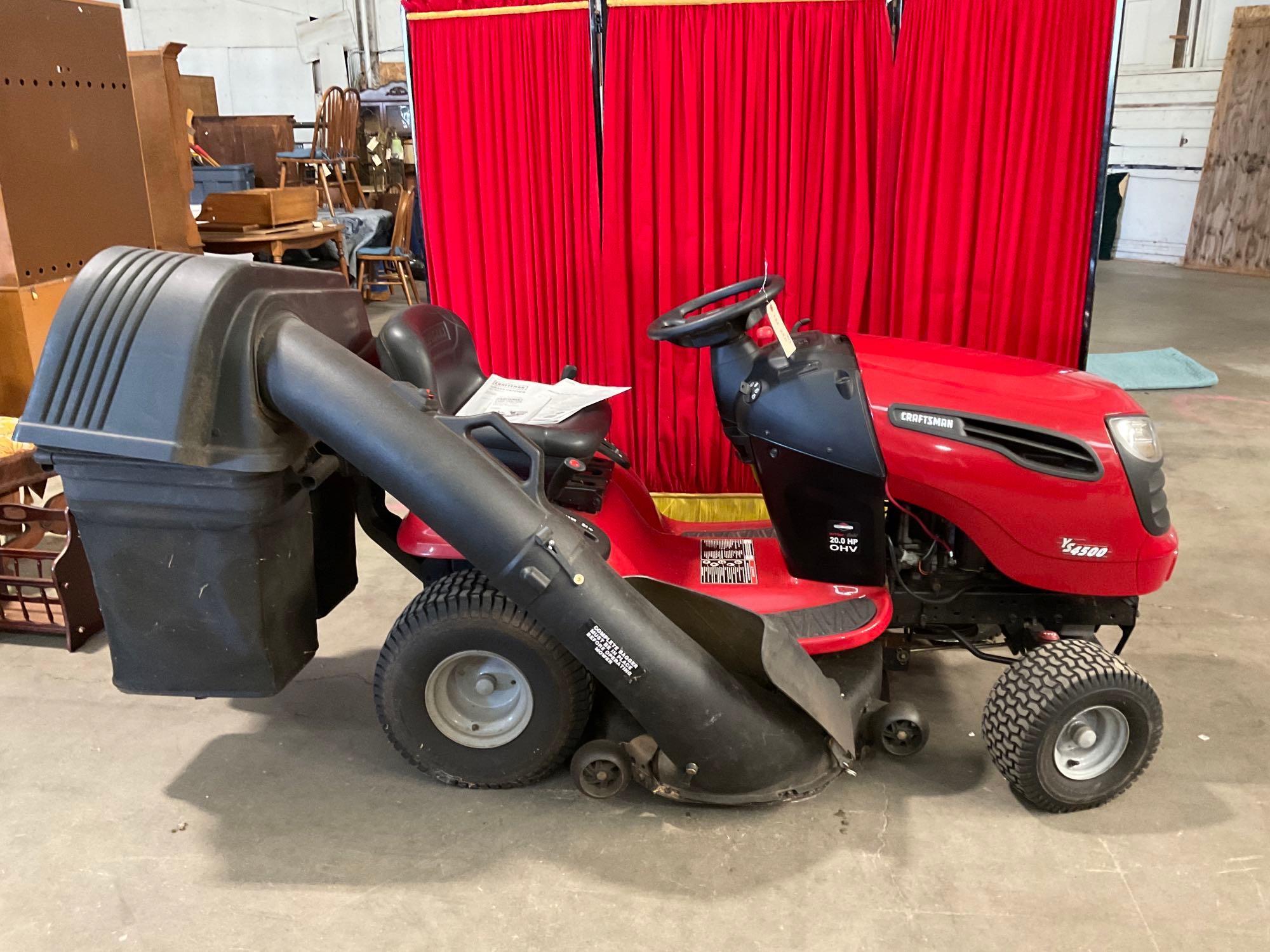 Craftsman 4500 riding lawn mower hot sale