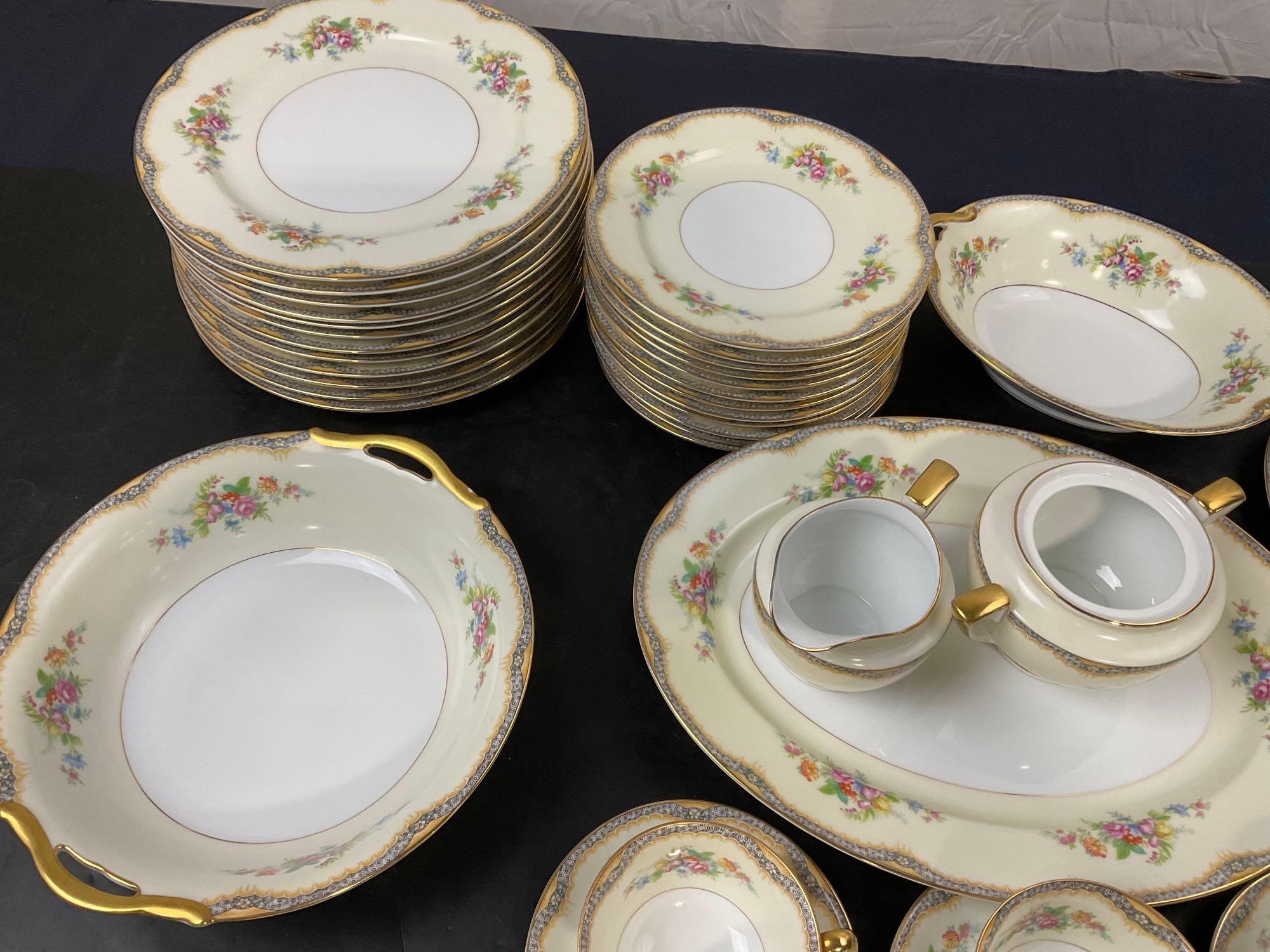 Vintage Noritake #89484 Elaine Pattern China, 51 | Proxibid