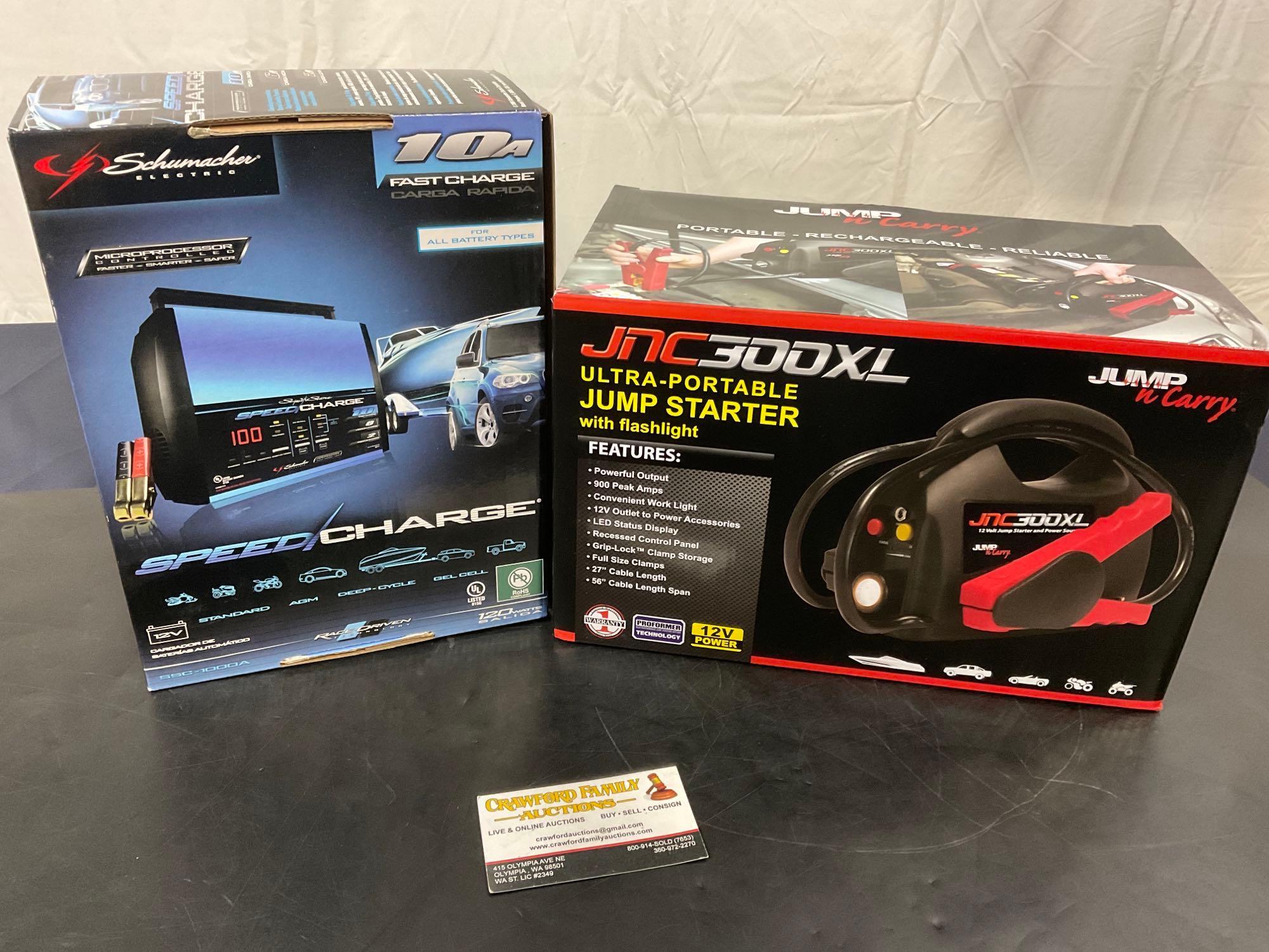 Schumacher SSC-1000A 10A 12V Battery Charger, | Proxibid