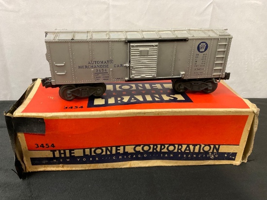 Lionel Electric Trains, Model #3454 Operating Merchandise Car in original packaging