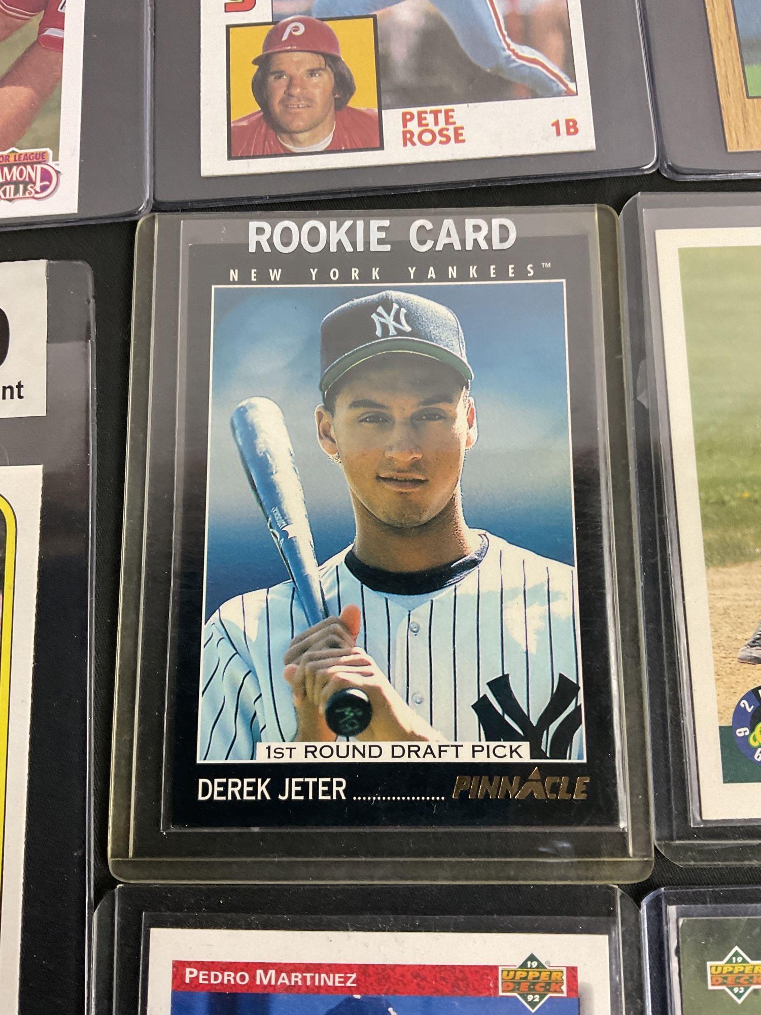 DEREK JETER 1992 Front Row RARE $$ ROOKIE CARD High School Baseball HIS 1st  RC!